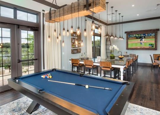 Billiards Table at Town Trelago, Maitland