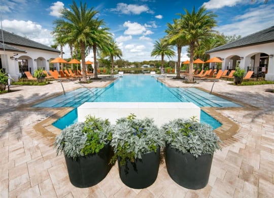 Pool With Sunning Deck at Town Trelago, Florida, 32751