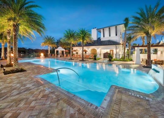 Resort Style Swimming Pool at Town Trelago, Maitland, FL, 32751