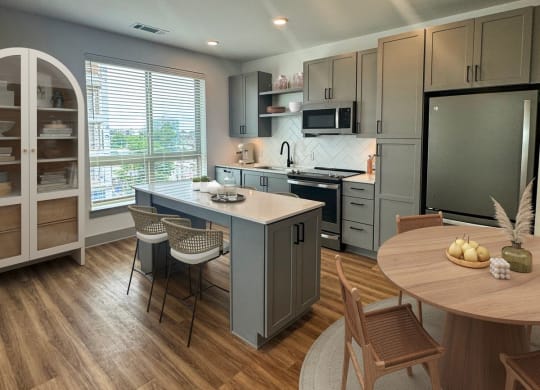 Dining And Kitchen at South and Hollis, North Carolina