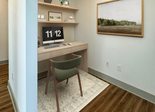Work Space  at South and Hollis, North Carolina