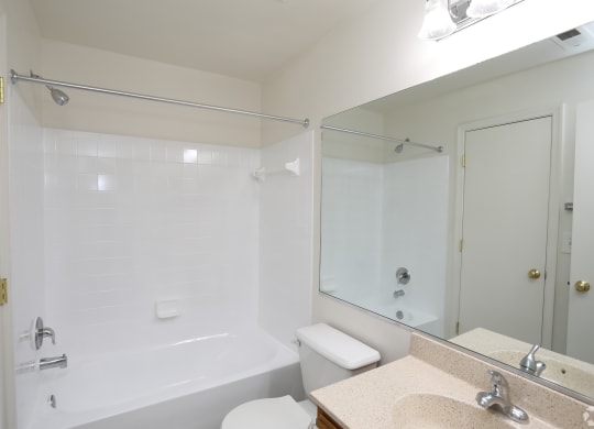Bathroom With Bathtub at The Fields of Manassas, Virginia, 20109
