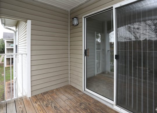 Glass Door To The Balcony at The Fields of Manassas, Manassas