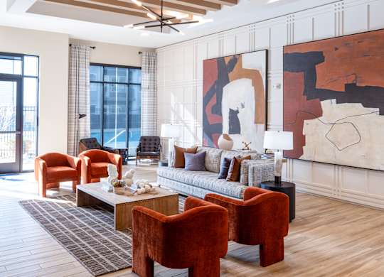 Community Room at The William, Virginiaa, 20152