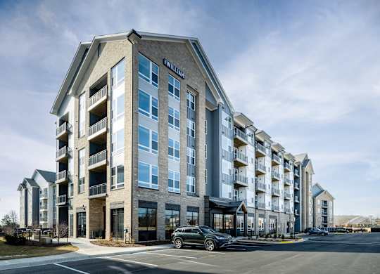 Apartment Building Exterior at The William, Chantilly, VA 20152