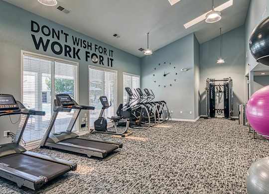 Fitness Center at Compass at City Center, Newport News, Virginia