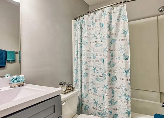 Full Bathroom at Compass at City Center, Newport News