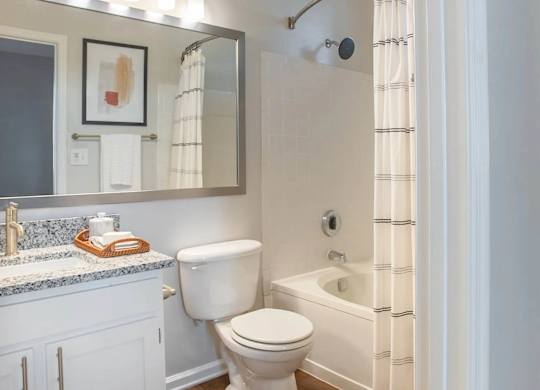 White Bathroom at Crestline Cary, Cary, NC