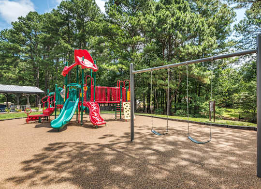 A playground at Crestline Cary, Cary, 27511
