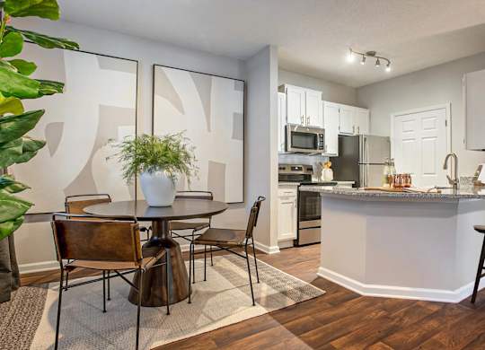 Kitchen And Dining Area at Crestline Cary, Cary, NC 27511