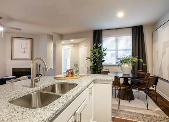 Kitchen Sink With Faucet at Crestline Cary, North Carolina, 27511