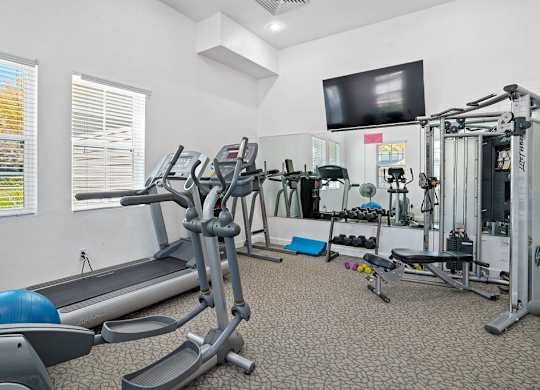 Fitness Center at Bluffs Apartments, Bluffdale, 84065