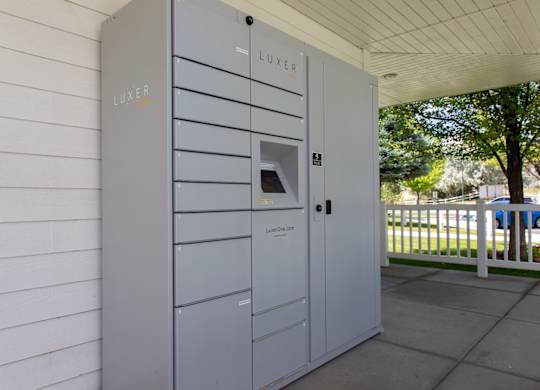 Package Locker at Bluffs Apartments, Utah, 84065