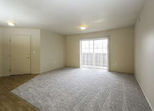 Vacant Living Area at Sunset Ridge, West Jordan