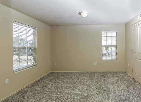 Carpeted Living Area at Sunset Ridge, West Jordan, UT 84081