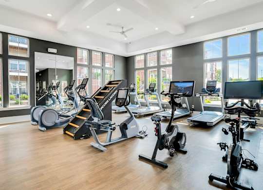 Modern Fitness Center at The Aster Cary, Cary