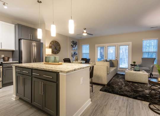 A Modern Kitchen at The Aster Cary, Cary, NC