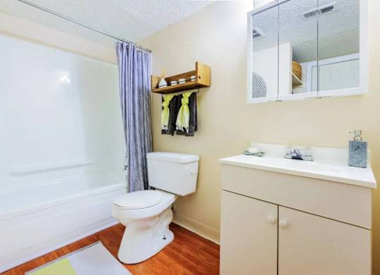 Bathroom With Bathtub at The Pointe at Midtown, Raleigh, 27609
