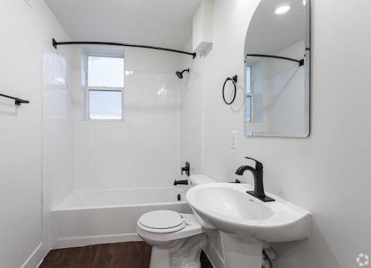 White Bathroom at Lotus Cityline Apartments, Salt Lake City, UT