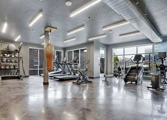 Fitness Center at Lotus Cityline Apartments, Salt Lake City, UT