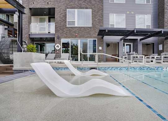 Luxury Swimming Pool at Lotus Cityline Apartments, Salt Lake City, UT, 84111