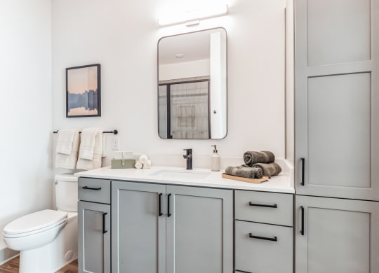 Modern Bathroom at South and Hollis, Charlotte, 28209