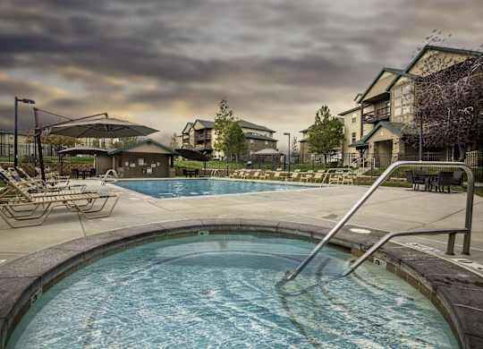 Hot Tub at Sunset Ridge, West Jordan, UT 84081