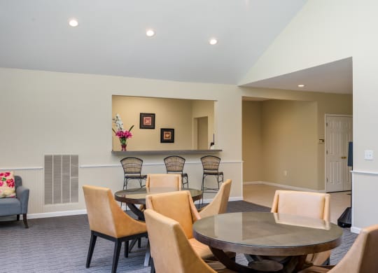 Dining Room and Kitchen View at The Fields at Lorton Station, Virginia