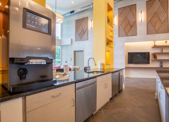 catering kitchen at Woodmore Grand, Bowie, Maryland