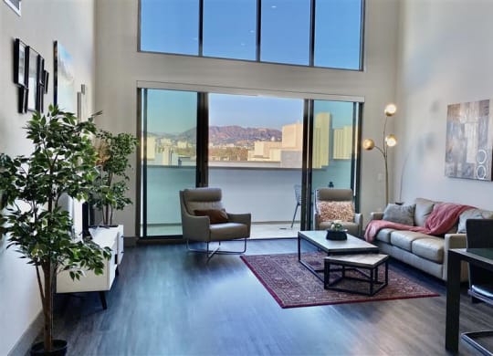 Wood Inspired Plank Flooring at The Mansfield at Miracle Mile, California, 90036