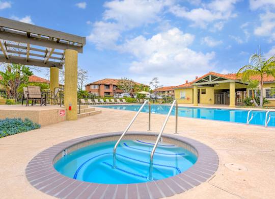 Pool at Sunbow Villas Apartments