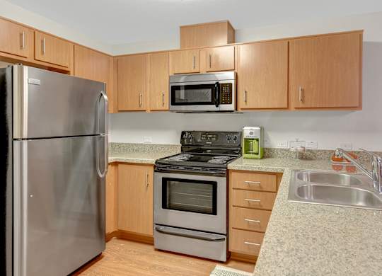 kitchen at Parc One, Santee, 92071
