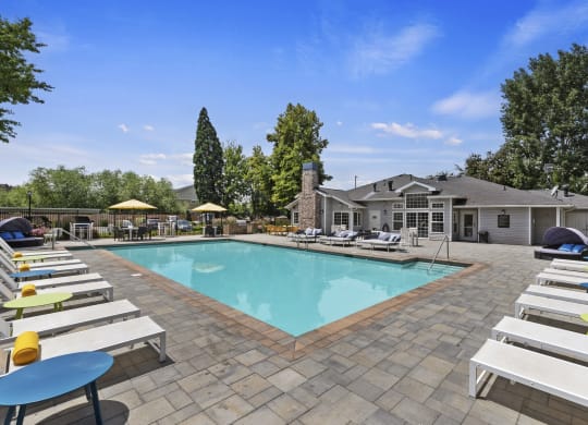 take a dip in our resort style swimming pool