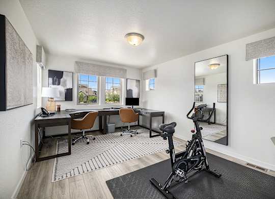 Flexible spaces for living in Erie, Colorado
