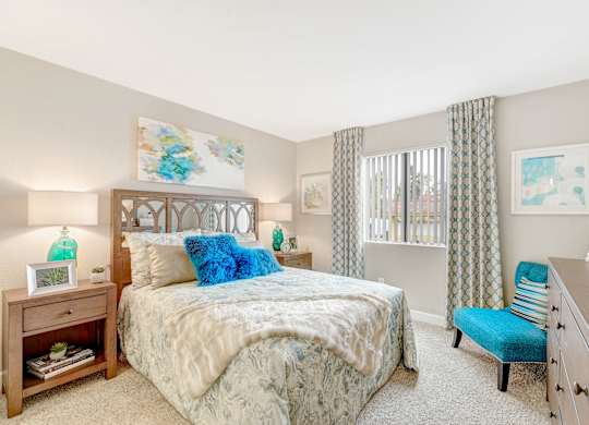 Bedroom at Altair, California