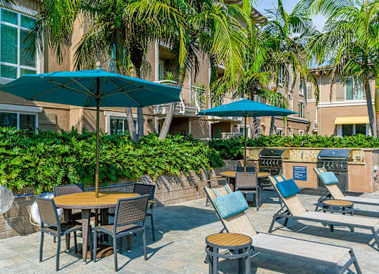 Sundeck Patio at Altura, San Diego