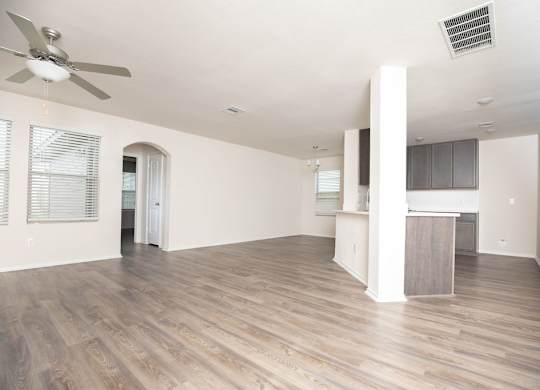 Living With Kitchen at The Village at Caney Mills, Conroe, Texas