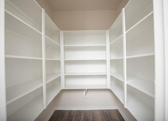 Closet Area at The Village at Caney Mills, Conroe, 77303
