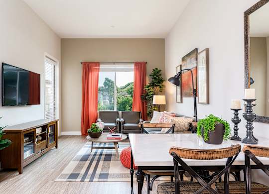 Living Room at Altura, San Diego