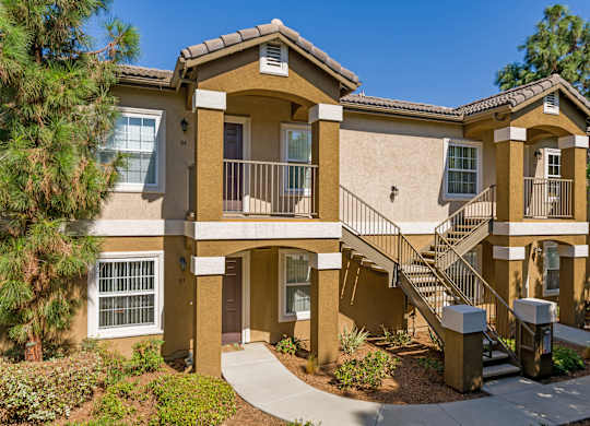 A two-story house at The Landing at Ocean View Hills Apartments