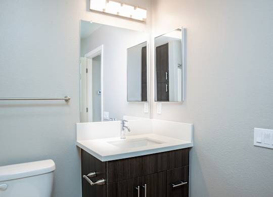 1 Bedroom Unit Bathroom at Central Park, La Mesa, 91942