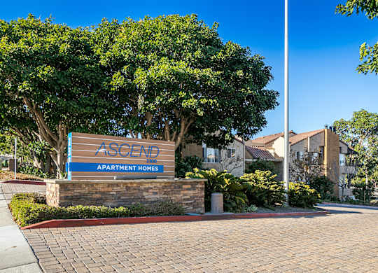 Property Sign at Ascend2300, Carlsbad California