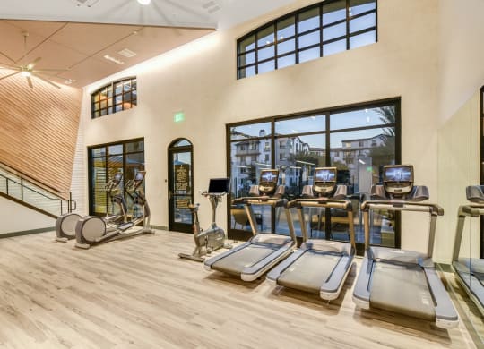 fitness center at Sola, San Diego, CA 92130