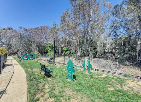 pet park area at Seta Apartments