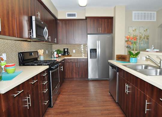 Kitchen at Tavera Apartments