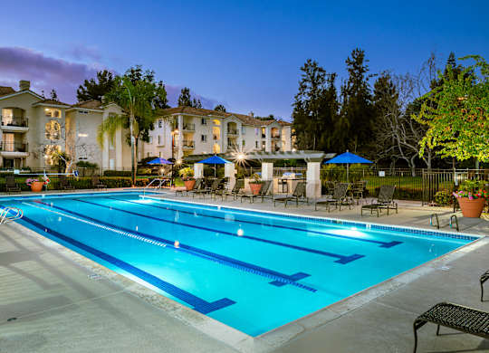 Swimming Pool at Central Park, California