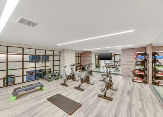fitness center at Sola, San Diego, CA