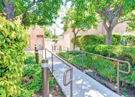 Landscape at Village Square, La Jolla, CA