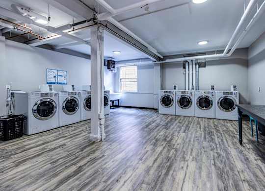 Laundry Room at Lock Vista, Seattle, WA, 98107
