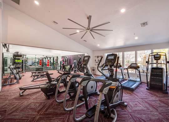 Fitness Center at Solana Ridge Apartments